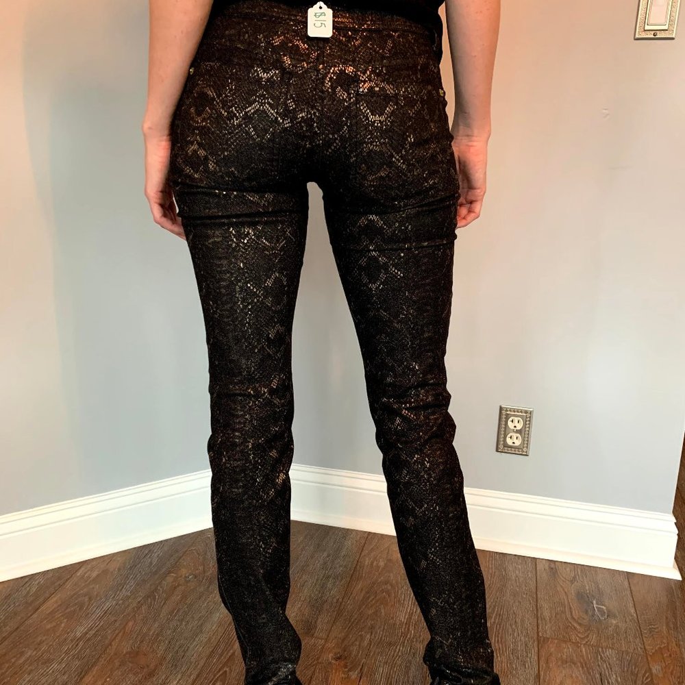 Black Lace Pants